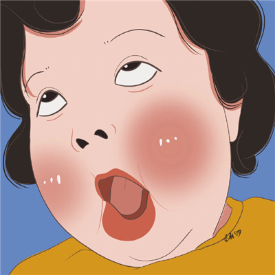 搞笑女生必备的头像_搞怪女生沙雕头像图片