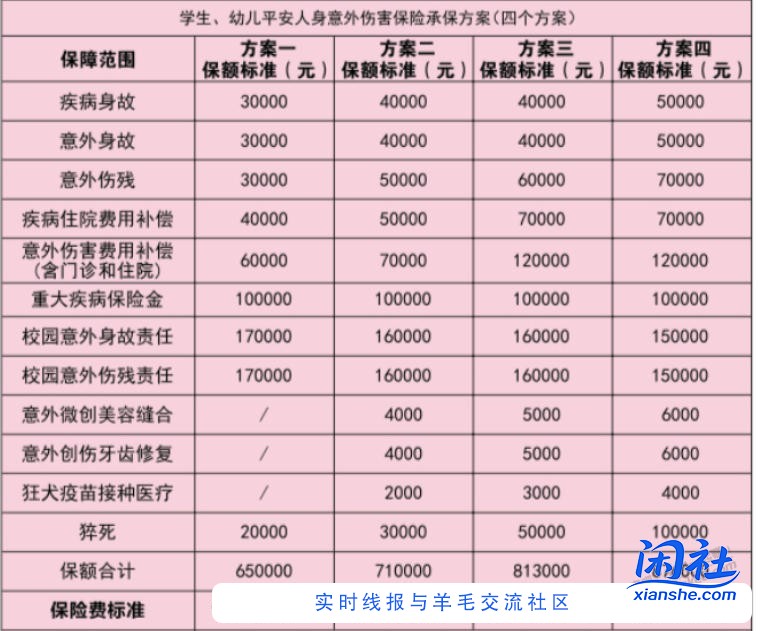 请教老哥们学平险选哪个