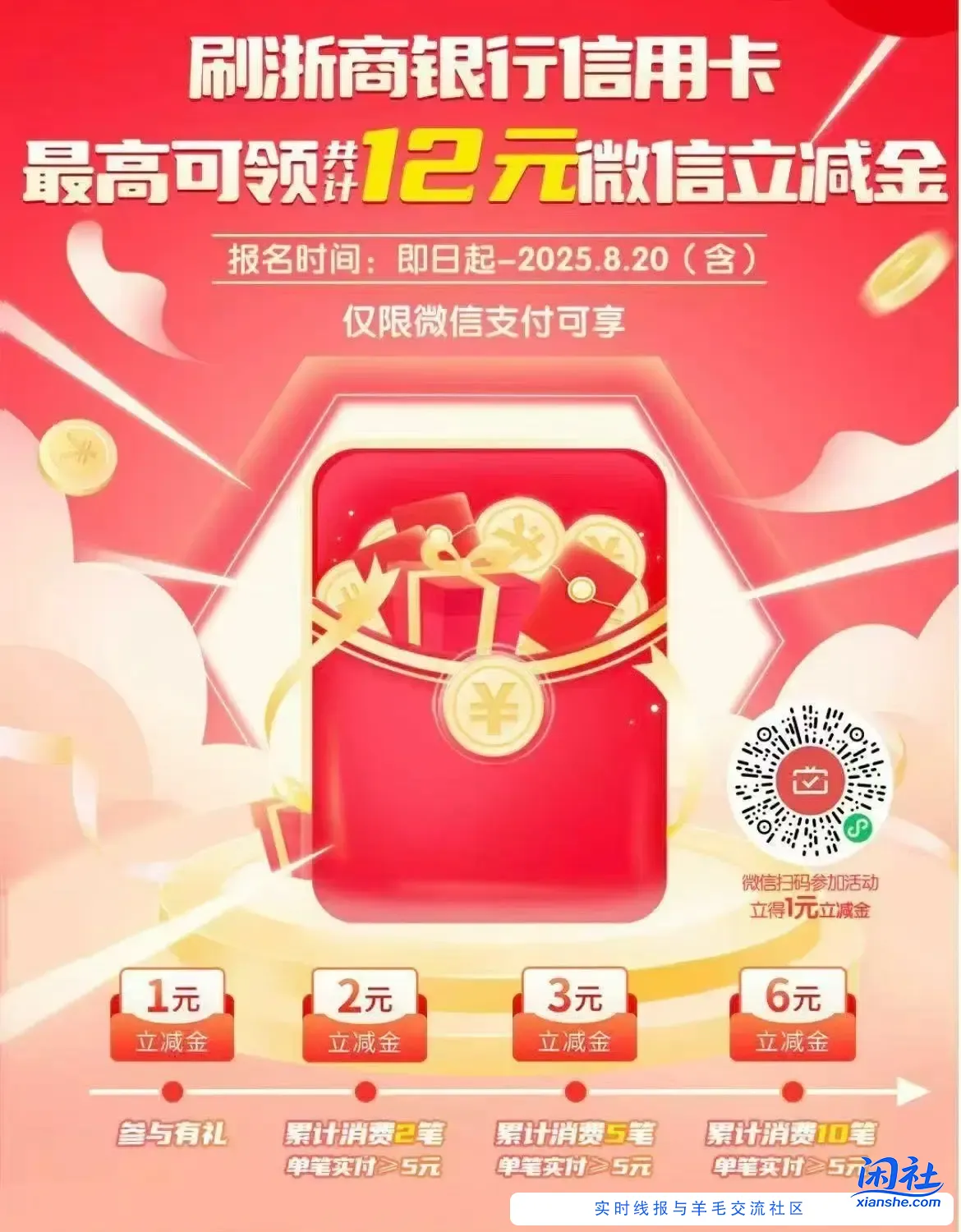 浙商银行信用卡月月刷12块