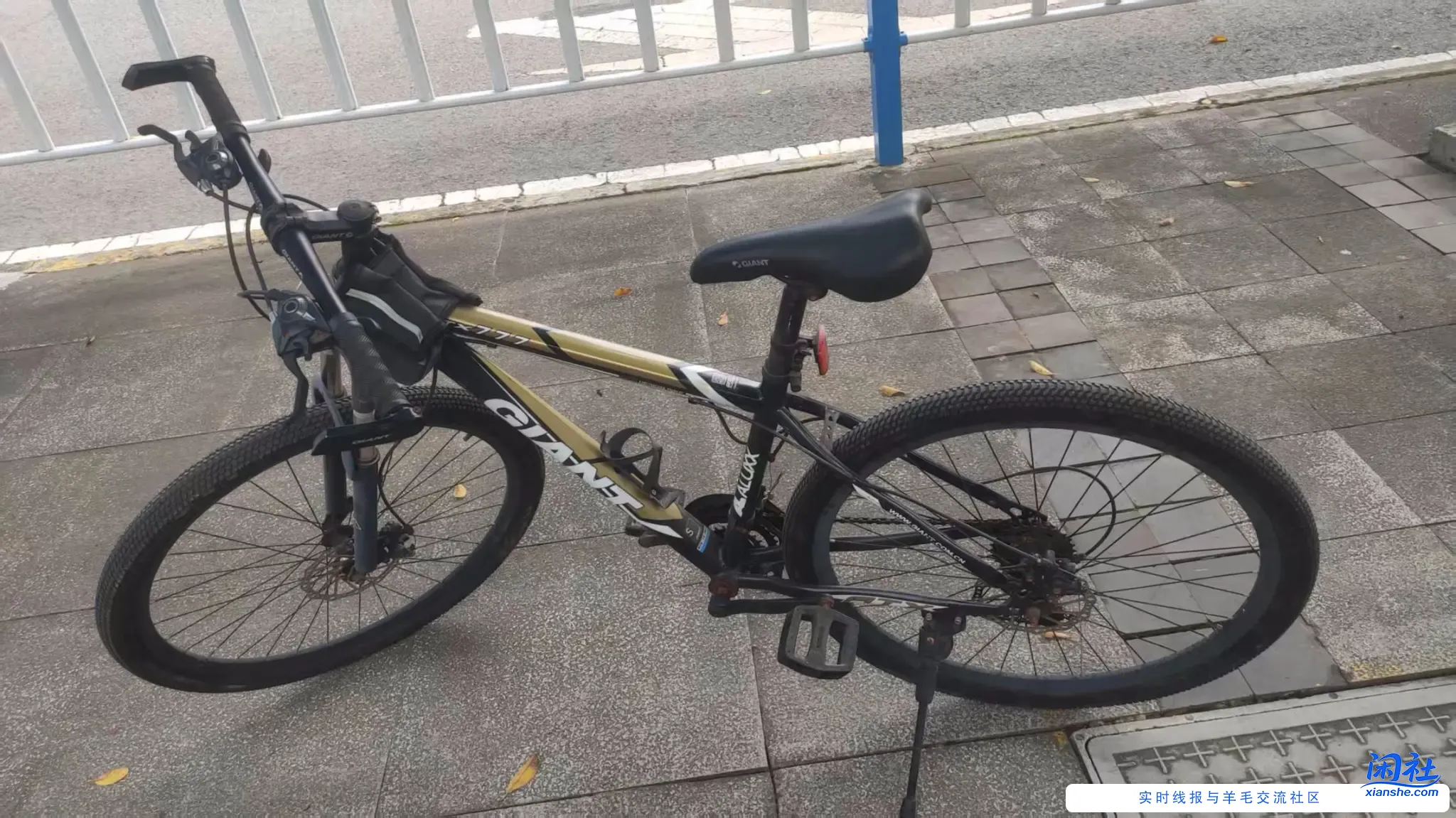 废品站捡漏一辆捷安特铝架车