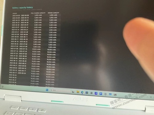 求助：买了华硕笔记本，查了电池报告等，还是不懂是不是新机 有果