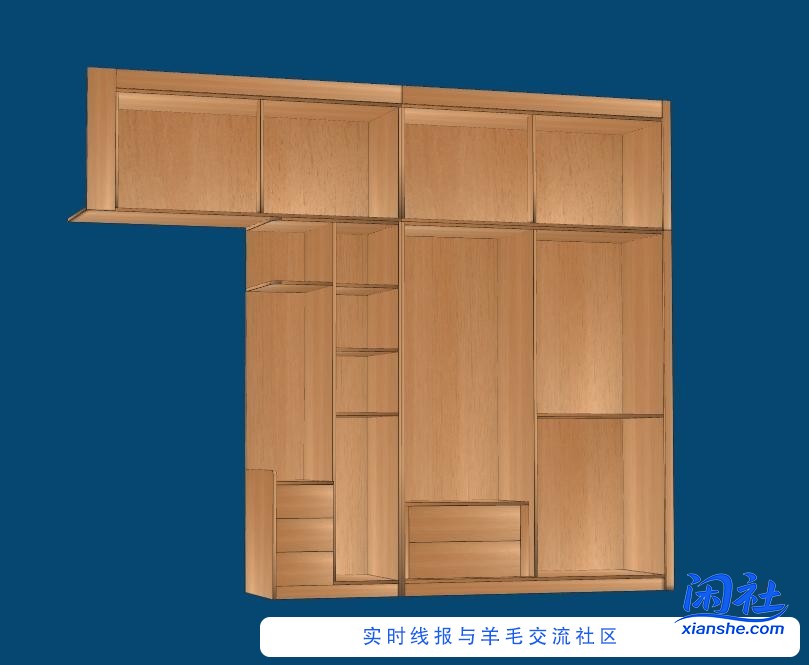 柜子做成这样可以吗