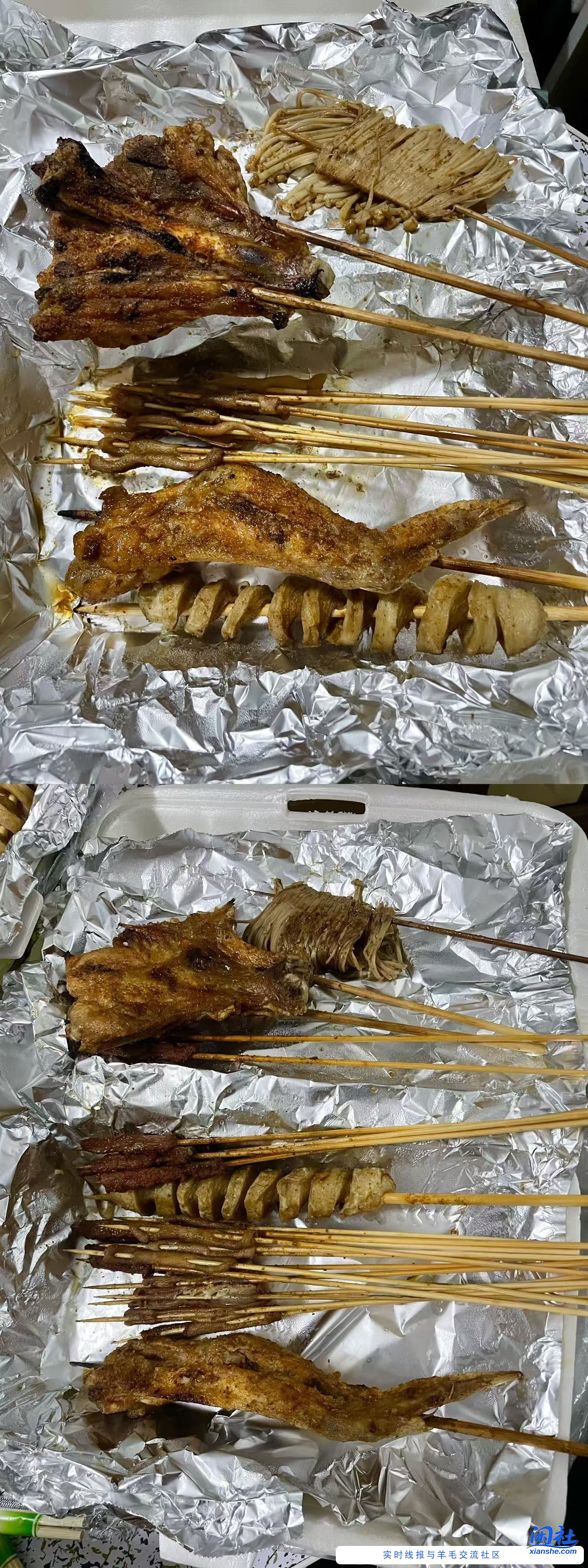 天天吃烧烤，很烦人呐